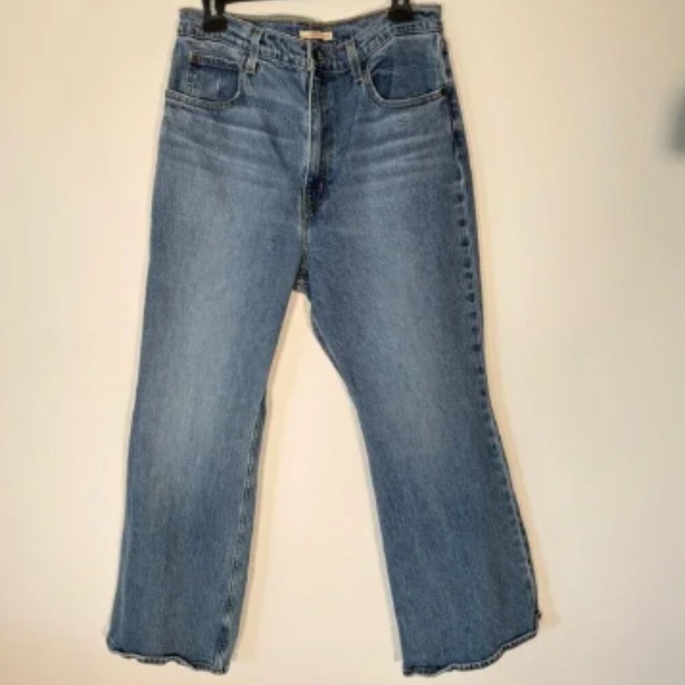 Levi's 70's High Flare Jeans Blue High Rise 32